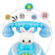 Enlightenment monkey children's baby cartoon landline baby can sing early education intelligence story machine simulation phone music toy gift antique phone-powder (battery)