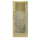 Yuan Huang Gongwang Fuchun Daling Bild Alte Landschaftsmalerei Schriftrolle der Literatur Replik Antike Gemälde hängende Gemälde Yuan Ni Zans spärliches Waldhellschreibebild 12116 40x95 cm (Größe des Sprühbemalungsherzes) gerahmt