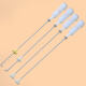 El viento de agua y madera adecuado para la suspensión de la lavadora Haier, amortiguador de boom, resorte de choque XQB80-Z12588-Z12688-Z12699 Blanco 4 Tres blancos y un amarillo