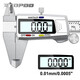Stainless steel caliper 0-150mm electronic digital display vernier caliper 0.01mm with depth measuring rod 150mm no