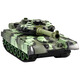 
Symper gesture sensing tank remote control vehicle children's toys can be fired T90 military battle model boy birthday gift 6-way tracked tank [silver] sound and light model, battery life [two sets of rechargeable batteries]