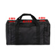 Bolsa frontal negra, bolsa izquierda atrás, bolsa izquierda atrás, bolso de lona impermeable a gran capacidad en espesor, bolsa negra - espesado