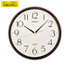 Seiko (Seiko) Seiko Wall Wall Patrón de mármol marco de marco de la sala Decoración de dormitorios creativos de cuarzo marrón (patrón de mármol) QXA695B