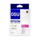 爱普生（EPSON）原装打印机05U 05N黑色彩色墨盒用于WF-4838/WF-7848打印机墨盒 原装墨盒05U黄色（约打印1200页）