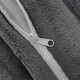 Antarctic Milk Fleece Four-Piece Set 2024 New Flannel Coral Fleece Plus Fleece Thickened Bedding Sheets Winter Bedding Champagne + Gentleman Gray [Double-sided Fleece Thickened] 1.8m Bed Four-Piece Set [Quiece 200*230cm]