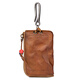 Slow Time Retro Old Leather Key Pack for Men and Women's Coupon Wallet Card Box Coat Leather Key Pack Waist Hanging Car Lock Pack Black