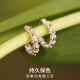 Dijing Boucles d'oreilles en argent en argent pour femmes