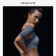AGUACATE running mobile phone arm bag for men and women sports arm bag universal fitness arm bag wrist bag reflective gray