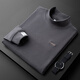 Prideme Herbst- und Winter Langarm T-Shirt Herbst Herbst Kleidung Fur-isoliert warm warme doppelte deutsche Samt Halbbaum-Basis-Hemd-Hemd-Hemd-Hemd-Hemd-Jacke YSB6630-Grau M [Gewichtsempfehlung: 100-120jin [Jin gleich 0,5 kg]]