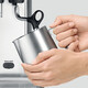【8成新】铂富（Breville）BES878 半自动意式咖啡机 家用咖啡粉制作 多功能咖啡机 流光银 Brushed Stainless Steel