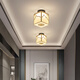 
Suyin new Chinese-style aisle lights, all copper entrance lights, corridor lights, simple modern entrance lights, balcony small ceiling lights, 9922 9922 single head [E27 light source*1]