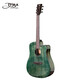 
TYMATYMA Folk Guitar HDC350/D3C Vancouver Folk Guitar Beginners for Beginners D-3C CG Coral Green 41-inch Side Single Original Sound Model
