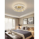 Sanqihu Light Luxury Crystal ventilateur de plafond léger Défaiteur