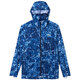 Daiwa 24 Primavera y verano DE-3524 Fold Breathable Sun Shade Chaqueta Luz y traje de pesca de costura de secado rápido Deportes al aire libre Blue oscuro XL
