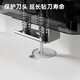 
Deli GB120 binding machine knife pad (white) (6 pieces/substitute) suitable for 3878S 3876A 14652 14650 Manual model 3888 3881 33669S 33015 Deli 3878S matching gasket