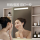 Hengjie (HEGII) BABJETO DE BAÑO CERÁMICA Integrada Madera Ecológica Gran capacidad Particionamiento Almacenamiento Combinación del gabinete de lavado de baño [Normal] 6223 Color de nogal 80 cm