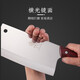 Deng Jiadao Household kitchen knife cutting knife high hardness 9 chrome forging sharp slice knife stainless steel colored wooden handle kitchen knife meat cutter 915 slice + 1013 chopping bone + 6221D multi-purpose knife