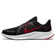 Nike (Nike) Laufschuhe Herrenschuhe 2025 Sommer Neue Sportschuhe Training mit schockieren leichter schockbetonisch-lichtschockschockschuhe DA1105-001 Black Red Hook 42.5