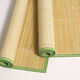 Autumn silk summer single-person green cool mat dormitory mat original color bamboo mat width 85 cm * length 180 cm QZB24