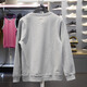 
Li Ning tops for men 2024 new winter trend series plus velvet warm pullover sports sweatshirt AWDU679 black AWDU679-3 M