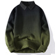 Loi cool automne et chaland décontracté d'hiver pull pour hommes épaissis épaissis de pull chaud de sous-vêtements de base de base pour hommes 9756 rouge 2xl