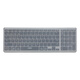 Delixing applies to Green Lian KU005 keyboard protective film Ugreen15258 Bluetooth wireless keyboard film 99 key scissors foot silent button cover transparent silicone concave dustproof pad cover silicone transparent keyboard protective film Green Lian 15258 KU005