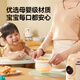 Micro-pressure electric stew pot for babies, mini food supplement pot, baby porridge artifact, water-proof bird's nest stew, electric stew pot, ceramic liner porridge pot, electric cooking pot, BB pot, appointment timer, heat preservation, micro-pressure, soft and waxy, easy to absorb 1L