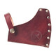 WTLYBLE ax protective cover, ax blade protective cover, ax leather cover, cowhide ax cover, red