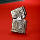 ZIPPO【苗寨银匠】防风打火机银箔鱼化龙错金银镶嵌国潮收藏送礼男 均码 银箔鱼化龙(DY9902JY)