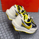 Nike (Nike) Herren- und Frauenschuhe Sacai X Vaporwaffle Drei-Parteien-Joint Dekonstruktion Sport und lässige Laufschuhe DJ4877-001 Grau, Schwarz und Gelb 38