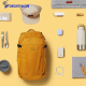 Decathlon mochila estudiante escolar nh100 city light deportes al aire libre caminata de montañismo viaje de negocios viajes de negocios mochila arroz gris-20l (modelos nuevos y antiguos enviados alternativamente)