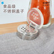 ASVEL home kitchen glass pepper and salt shaker with lid, seasoning shaker, salt shaker, barbecue tool seasoning bottle