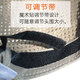 Hundred hat king Hundred hat king high-end summer hollow mesh top hat men gentleman linen sun hat straw hat middle-aged and elderly sun hat senile blue (export high-end fixed style) adjustable 56-57cm