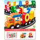 Magische Bohnen Live Magnetic Digital Train Toys Kinderbahnstrecke Bausteine Power Baby 1-2 Jahre alt 3 bis 6 Jungen Upgrade Cartoon-Modell (12 magnetischer digitaler Zug)