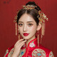Xiuhe tiara bride wedding simple Chinese style phoenix crown hair Xiuhe suit Hanfu female atmosphere suit T50 suit