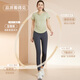
Victoria Traveler Yoga Suit Women's Sports Suit Autumn and Winter Loose Running Short Sleeve Smash Fitness Suit Training Suit T-Shirt XL
