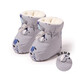 Dora Mag Baby-Baumwollschuhe plus samtweiche Sohle-Schuhe für Neugeborene 0-12 Monate im Herbst und Winter, die Baumwollausschnitten und -verdickung des Babys, Schuhfußabdeckung, Schneeflockenhirsch [mit Waterfestigkeit des Samtes] Größe 12 (innere Länge 11 cm) empfohlen 0-6 Monate empfohlen