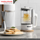 Morphyrichards Health Pot Portable Tea Maker Kettle Health Cup Small Office Home Multifunctional Tea Pot Integrated Hot Water Kettle 0.6L MR6086 White