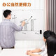 DELI 120*90 cmH-Halterung Typ Storage LIFT Doppelseitig Whiteboard Whiteboard Schreibbrett Blackboard Office Blackboard Home Verwenden Sie Schreibbrett MB701
