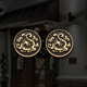 Cufflink 2024 Neues Produkt Xiangyun Dragon Muster Manschettenknöpfe Herrenhülsennägel High-End-Hemd Französisch Manschettenknopf Metall Manschettenknöpfe L709 Gold Manschettenknöpfe-Xiangyun Dragon Muster