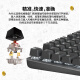 
Logitech K845 mechanical keyboard wired gaming e-sports computer office full size luminous 104 keys mouse keyboard set black myth Wukong K845 (crystal red)-blue axis