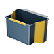Caja de almacenamiento de excavador de Yuqibi Suministros de cabina de cabina Excavador Caja de almacenamiento de almacenamiento Caja de almacenamiento Caja de almacenamiento Gray Excavador de 2 paquetes Foldables