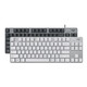 Logitech K835 Механическая клавиатура, проводная игровая клавиатура, Office 84 Ключевая ось TTC, бизнес и клавиатура электронных видов домов, ноутбук для настольного компьютера с небольшим размером, клавиатура K835 Black Blue Axis-Wuhuang Wansleep
