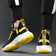 XI und Han Frühling extra große Größe Herrenschuhe 45 Herren Sportschuhe 46 Herren Daddy Schuhe 47 Atmungsfreie Weitnetzschuhe 48 Weicher Sohle 9902 Weiß 46