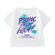 
Pitt Pitt Girls Short Sleeve T-shirt Summer 2025 New Fashionable Half Sleeve Summer Children's White T-loose Top 9905 White 140 cm