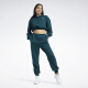 Reebok锐步官方女子COVERUP经典休闲修身短款露脐POLO领套头卫衣 HH9738 S