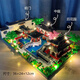 Xingtang Suzhou Garten kompatible Lego -Bausteine mit hoher Schwierigkeit 10.000 riesige Gebäudemittel zusammengebautes Spielzeug für Kinder 3890 Potala Palace in Tibet Geschenkbox Version + Beleuchtungswerkzeuge