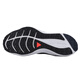 Nike (NIKE) 2025 summer running shoes men's shoes new ZOOM sports shoes cushioning breathable casual and fashionable light sports shoes DC3727-001 black gray 42.5