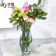 Jiabai American European style ice cracked glass vase simple modern living room entrance flower vase home decoration high style