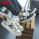 NASA XVVX Offizielle gemeinsame Schuhe Männer Ins trendy vielseitige Student Low Top Canvas Schuhe Herren Sportschuhe Herbstschuhe schwarz 42